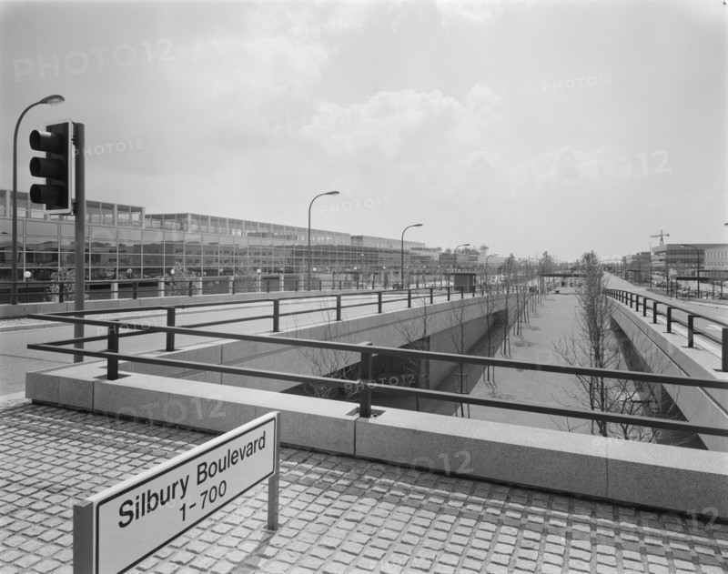 The Shopping Centre, Silbury Boulevard, Milton Keynes, Buckinghamshire, 06/06/1979. Creator: John Laing plc.