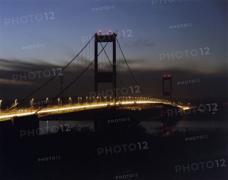 Severn Bridge, M48, Aust, South Gloucestershire, 10/11/1987. Creator: John Laing plc.