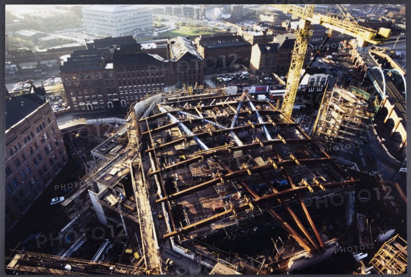 The Bridgewater Hall, Barbirolli Square, Manchester, 01/12/1994. Creator: John Laing plc.