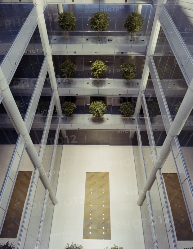 The Helicon, South Place, Finsbury Pavement, Islington, London, 21/11/1996. Creator: John Laing plc.