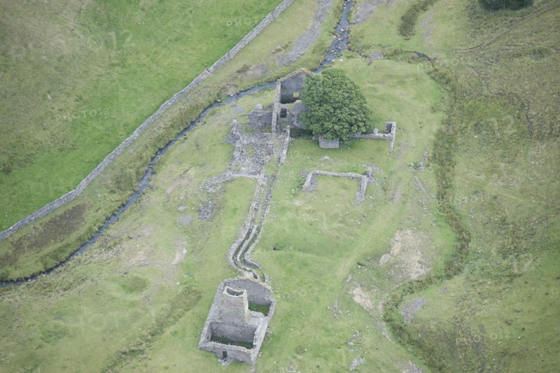 Marrick ore hearth lead smelt mill, North Yorkshire, 2015. Creator: Dave MacLeod.