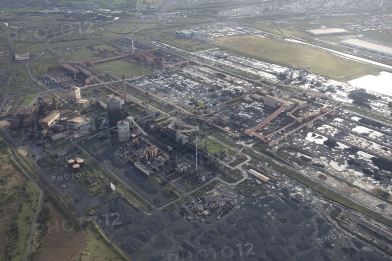 Teesside Steel Works, Redcar and Cleveland, 2015. Creator: Dave MacLeod.