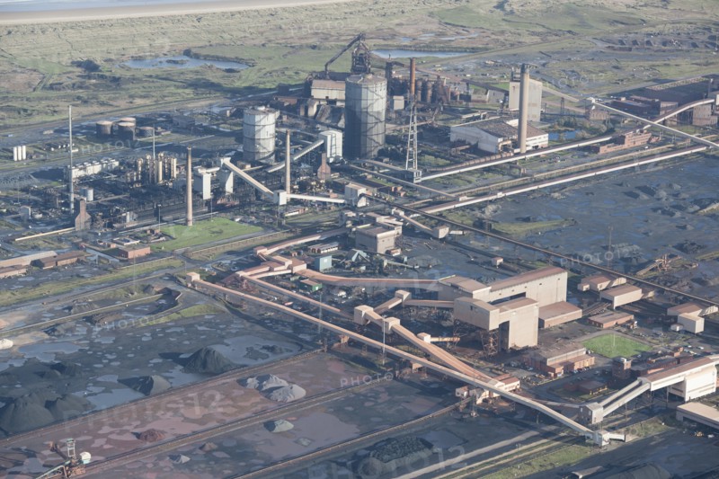Teesside Steel Works, Redcar and Cleveland, 2015. Creator: Dave MacLeod.