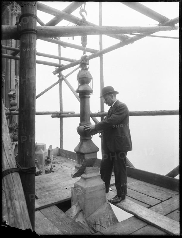 Victoria Tower, Palace of Westminster, Westminster, London, c1925-1935. Creator: Ministry of Works.