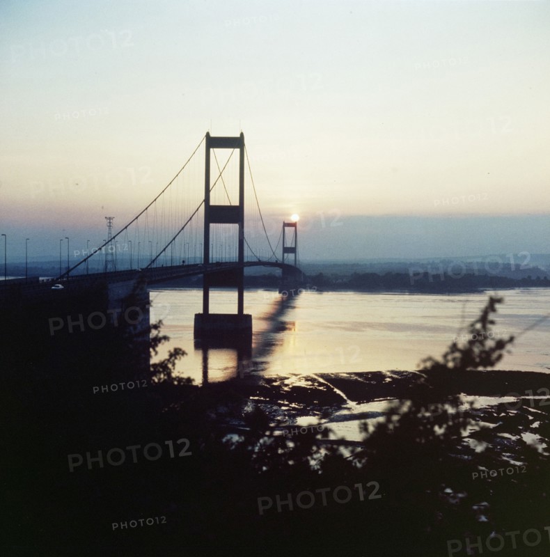 Severn Bridge, M48, Aust, South Gloucestershire, 1987-1989. Creator: John Laing plc.