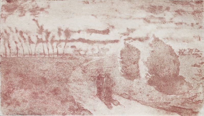 Crepuscule (avec Meules), 1879. Creator: Camille Pissarro.