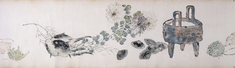 The Four Seasons, 1660 - 1734. Creator: Gao Qipei.