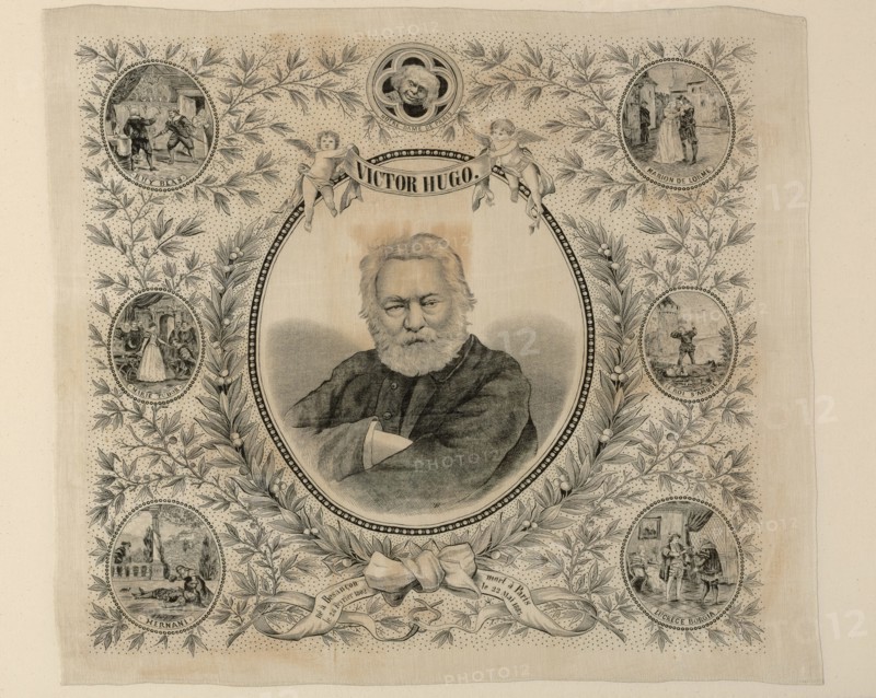 Handkerchief, France, 1860/1900. Creator: Célestin Nanteuil.