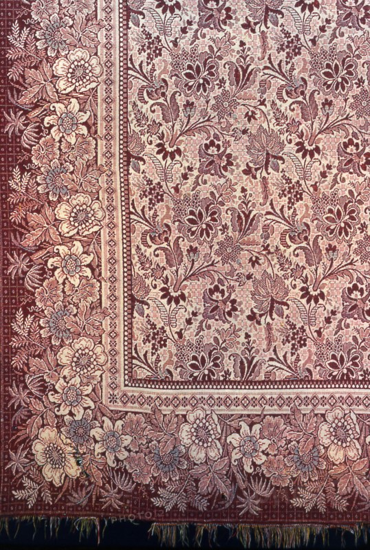 Carpet, Canada, 1830s. Creator: Unknown.