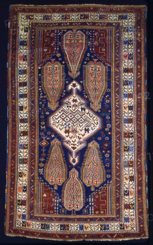 Rug, Caucasus, 1875/1900. Creator: Unknown.