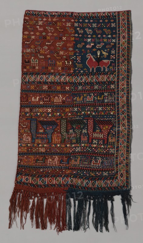 Saddle Cover, Caucasus, 19th century. Creator: Unknown.