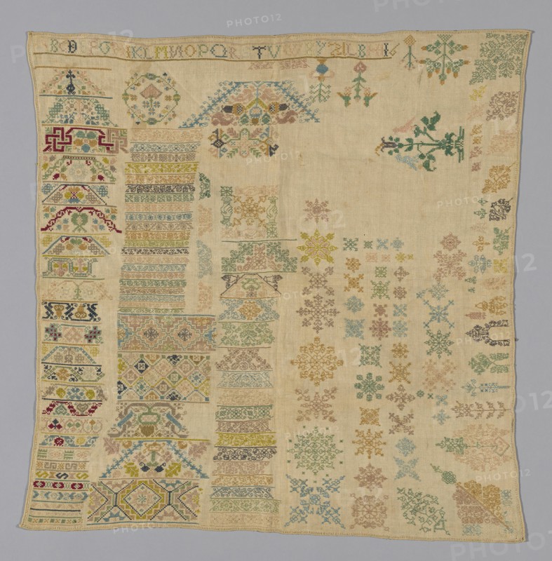 Sampler, Germany, 17th century. Creator: Unknown.