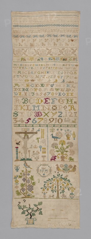 Sampler, Germany, 1766. Creator: Unknown.
