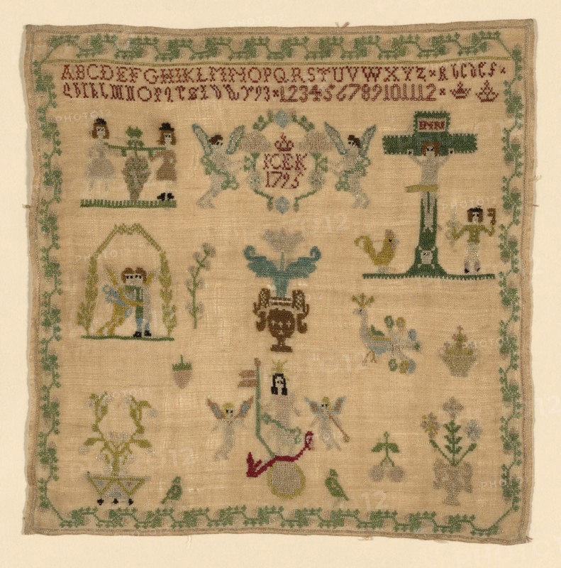 Sampler, Germany, 1795. Creator: Unknown.