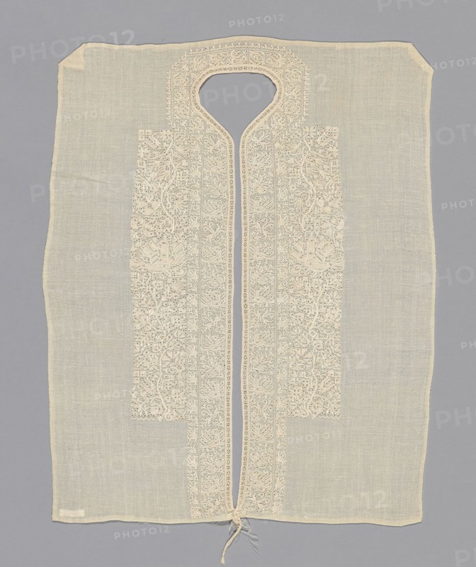 Neck Insert or Dress Front, Greece, 1700/1900. Creator: Unknown.