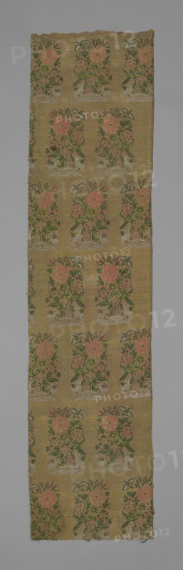 Panel (Dress Fabric), Iran, 1675/1700 Safavid Dynasty (1501-1722). Creator: Unknown.