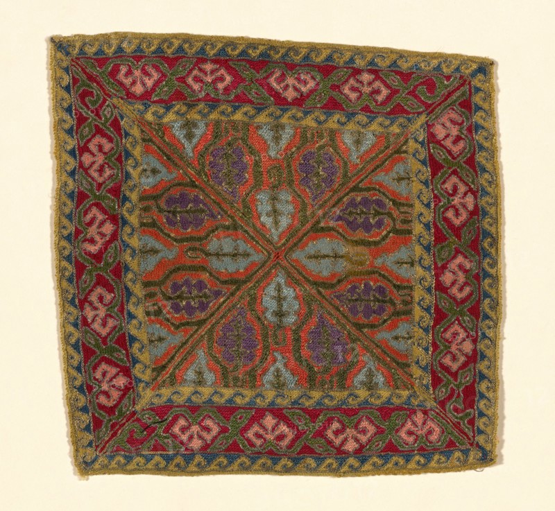 Cover (Dress Fabric), Iran, 19th century. Creator: Unknown.