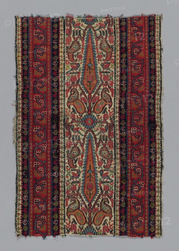 Fragment (From a shawl), Iran, 1801/50. Creator: Unknown.