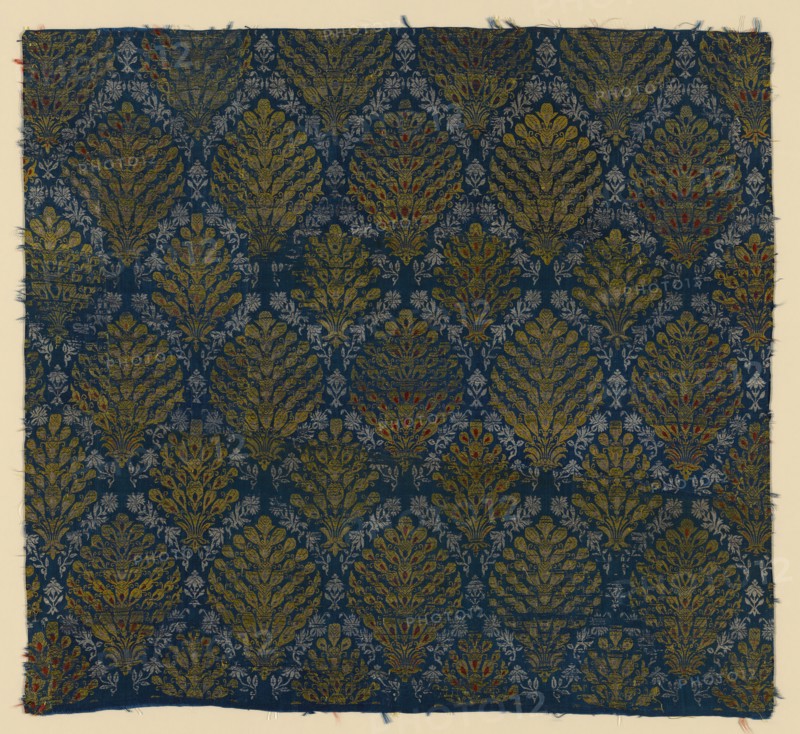 Panel (Dress Fabric), Iran, 18th/19th century. Creator: Unknown.