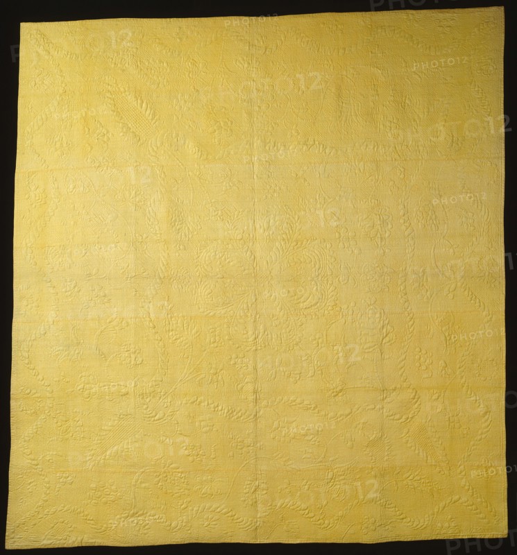 Bedcover, United States, 1778. Creator: Unknown.