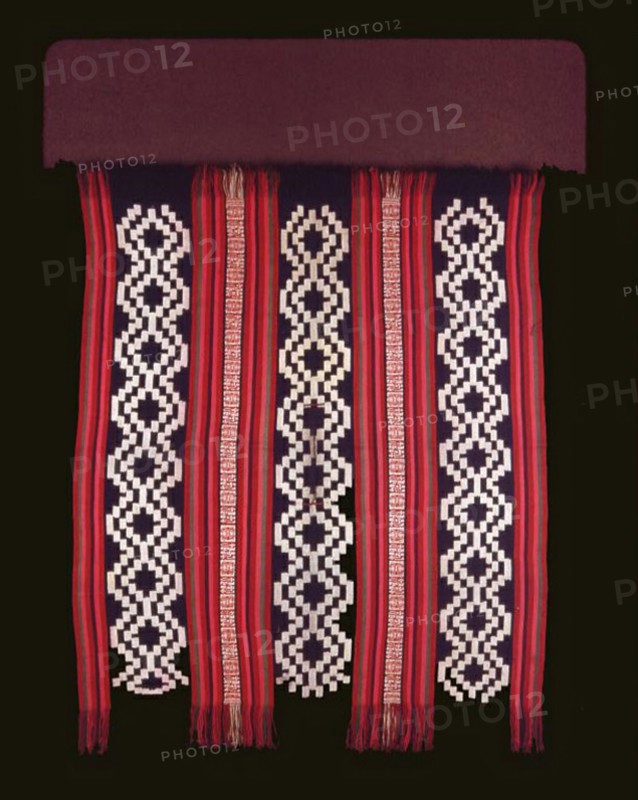 Chief's Poncho, Chile, 1850/1900. Creator: Unknown.