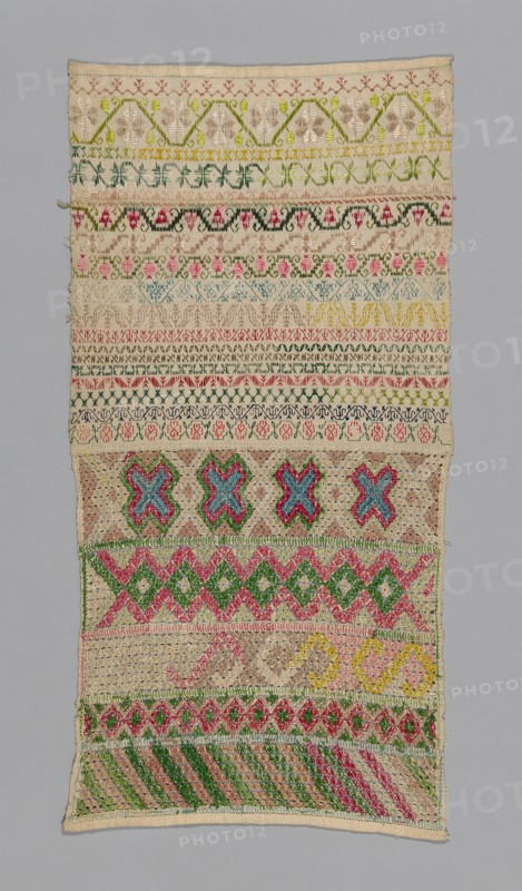 Sampler, México, 19th century. Creator: Unknown.
