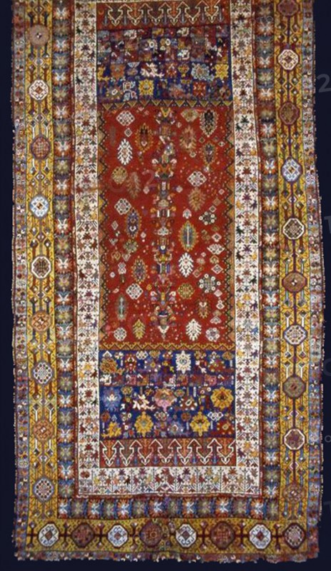 Carpet, Morocco, 1875-1900. Creator: Unknown.