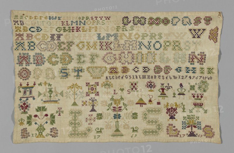 Sampler, Netherlands, 1769. Creator: Unknown.