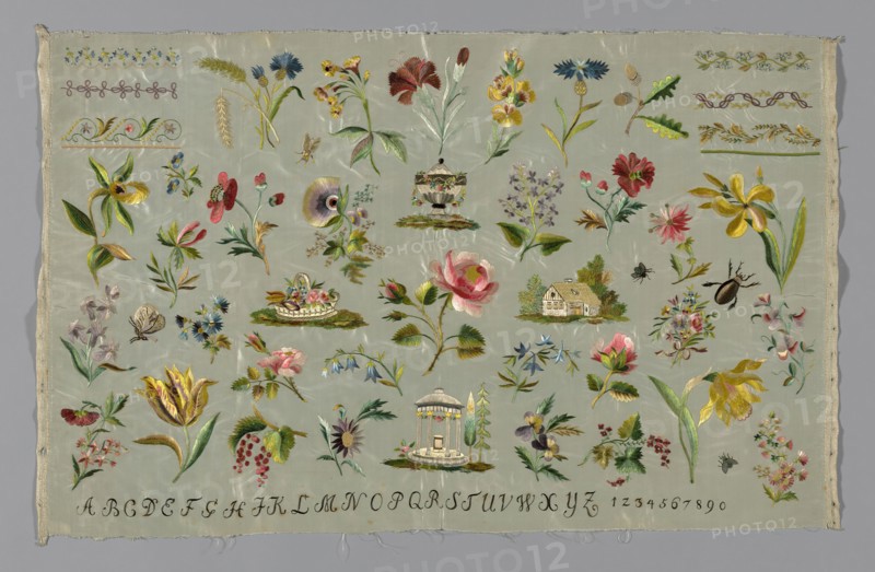Sampler, Germany, 18th century. Creator: Unknown.