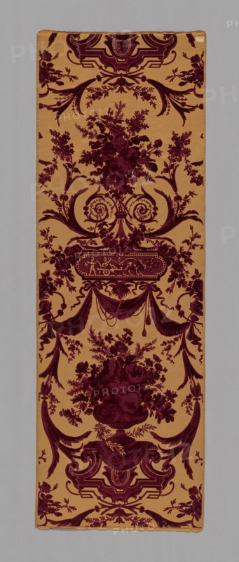 Panel, Lyon, 1860/80. Creator: Mathevon et Bouvard.