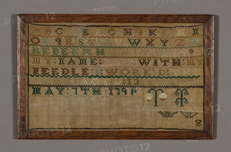Sampler, United States, 1794. Creator: Rebekah Smith.
