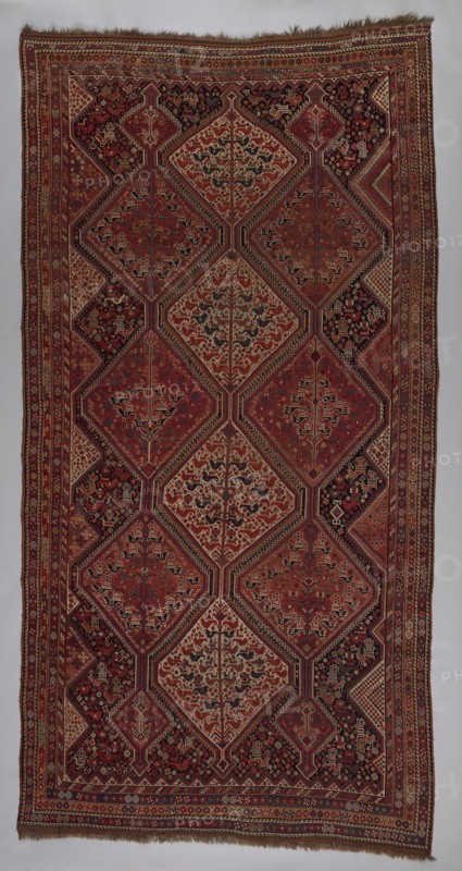 Khamseh Carpet, Iran, c. 1890. Creator: Unknown.