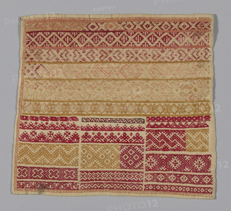 Sampler, Spain, 19th century. Creator: Unknown.