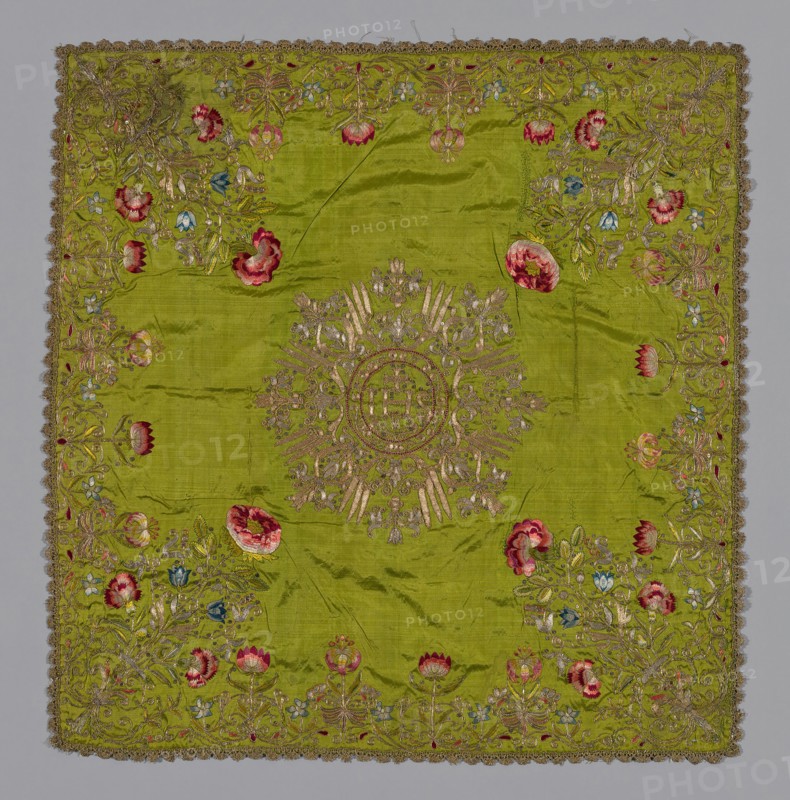 Chalice Cover, Spain, 1701/25. Creator: Unknown.