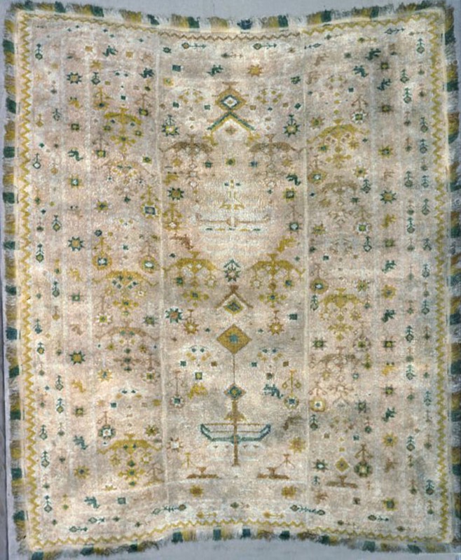 Carpet, Spain, 1785/1825. Creator: Unknown.