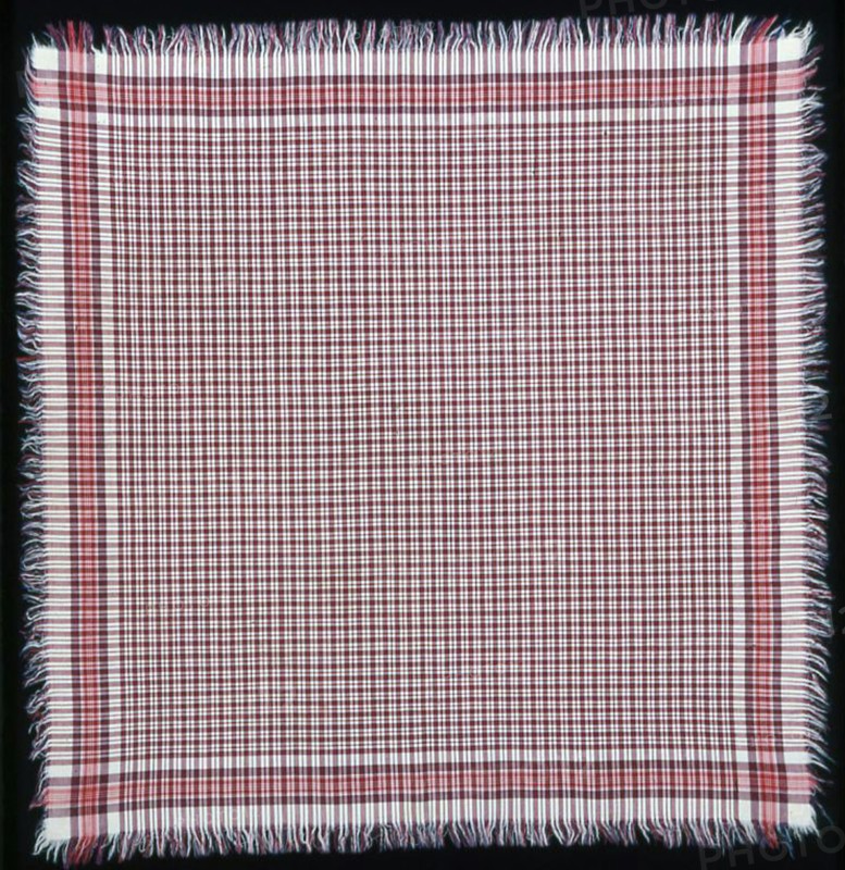Handkerchief, Sweden, 1801/25. Creator: Unknown.