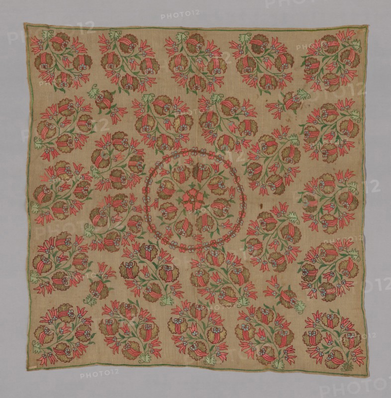 Cover (possibly Turban Cover), Turkey, 18th century. Creator: Unknown.