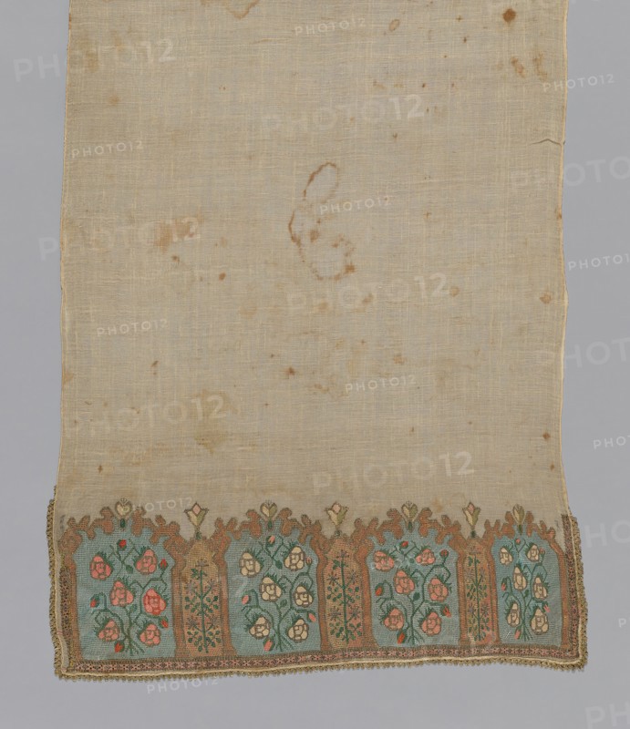 Towel or Napkin, Turkey, 18th century. Creator: Unknown.