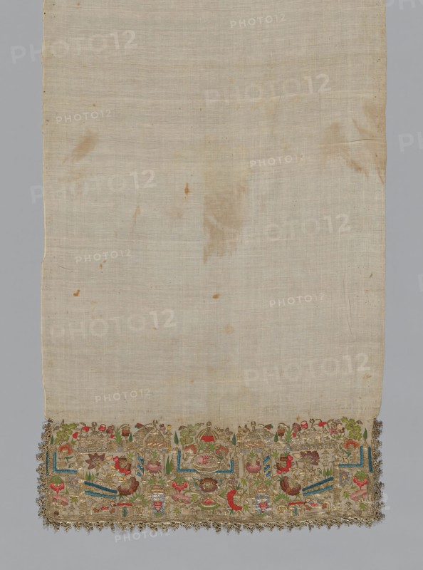 Towel or Napkin, Turkey, 1850/1900. Creator: Unknown.