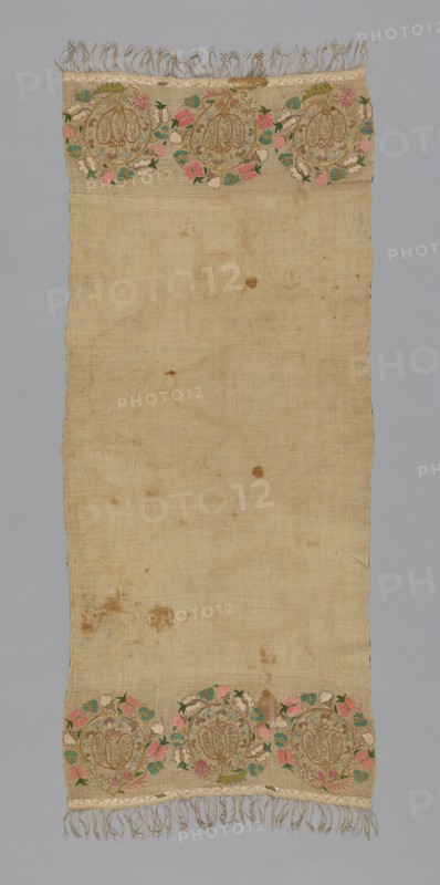 Towel or Napkin, Turkey, 19th century. Creator: Unknown.