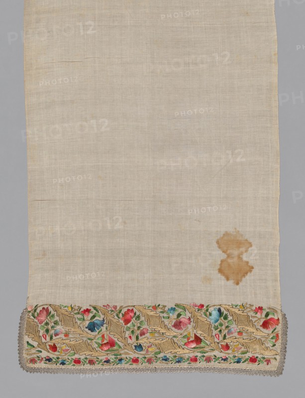 Towel or Napkin, Turkey, 19th century. Creator: Unknown.
