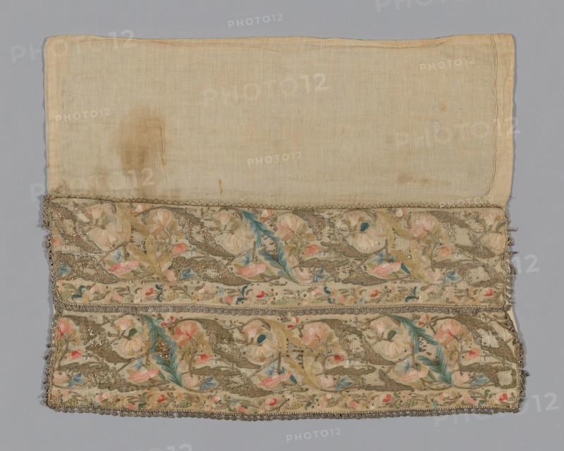 Towel or Napkin (Altered), Turkey, 1775/1825. Creator: Unknown.