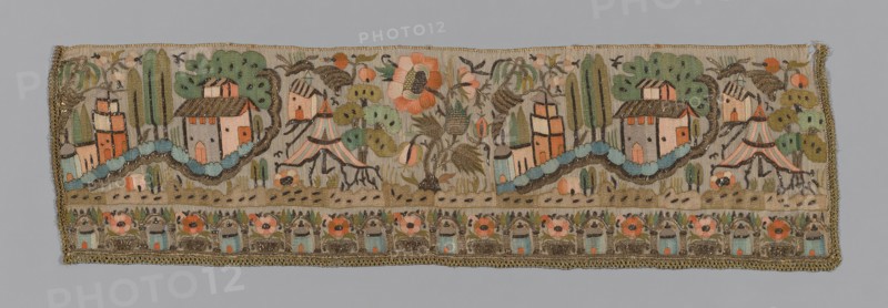 Fragment (Towel/Napkin End), Turkey, 1850/1900. Creator: Unknown.