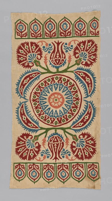 Cushion Cover, Turkey, 17th century. Creator: Unknown.