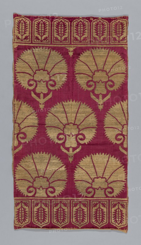 Cushion cover, Turkey, 1601/50. Creator: Unknown.