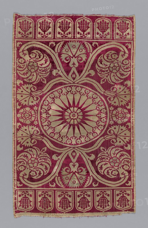 Cushion cover, Turkey, 1601/25. Creator: Unknown.