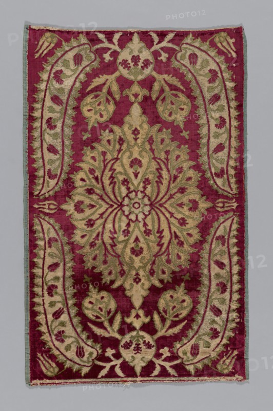 Fragment (Cushion Cover), Turkey, 18th century. Creator: Unknown.