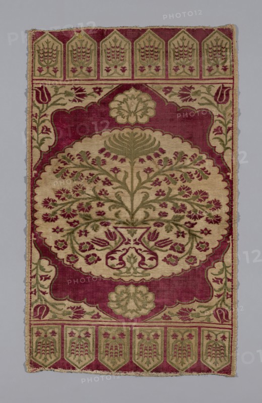 Cushion Cover, Turkey, 17th century. Creator: Unknown.
