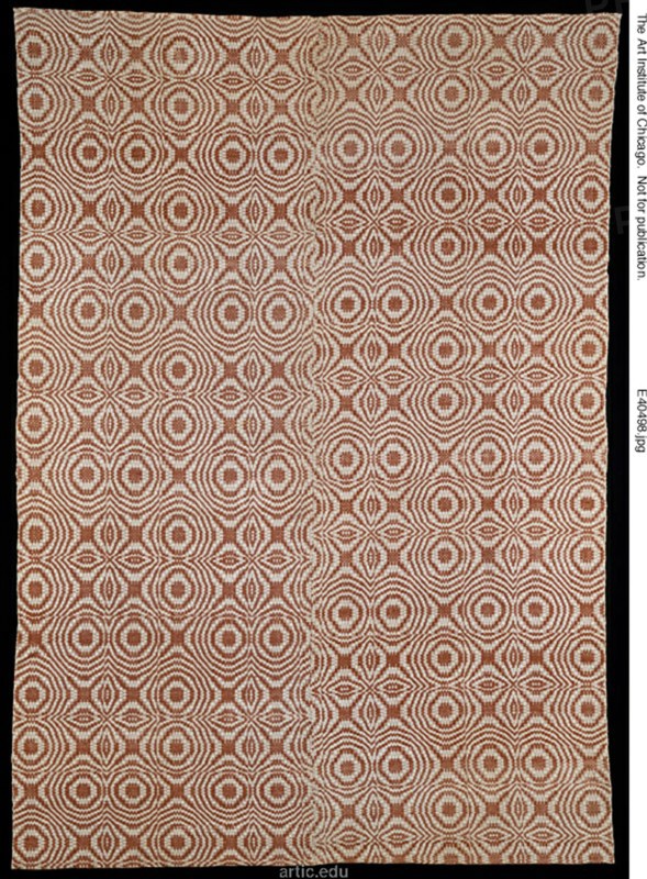 Coverlet, United States, 1820/30. Creator: Unknown.