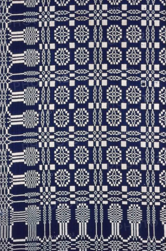 Coverlet, United States, 1820/25. Creator: Unknown.